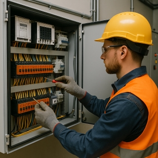Montagem de painéis elétricos Bragança Paulista Manutenção elétrica industrial Atibaia Projetos elétricos industriais Sorocaba